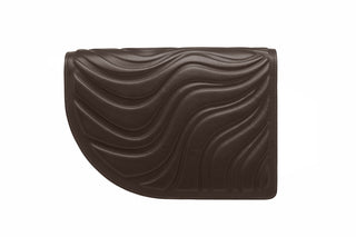 LA VIE BAG - DARK BROWN SOFT EMBOSSED LEATHER