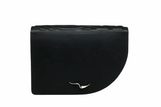 LA VIE BAG - BLACK SOFT EMBOSSED LEATHER