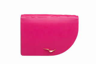 LA VIE BAG - FUSCHIA SOFT EMBOSSED LEATHER
