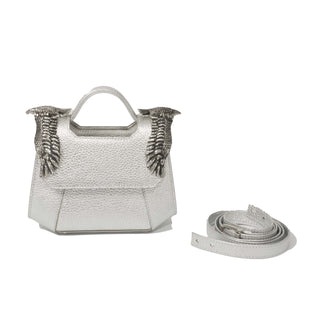 THE MINI BABY COLONEL - SILVER SHIMMER (SCOTCH PRINT)