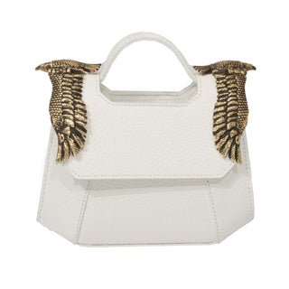 THE MINI BABY COLONEL - WHITE (SCOTCH PRINT)