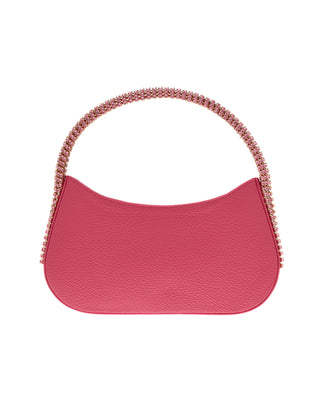 KODA BAG - ROSE CALF LEATHER - LIGHT ROSE & ROSE STONES - GOLD HARDWARE
