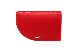 LA VIE MINI BAG - RED SOFT EMBOSSED LEATHER
