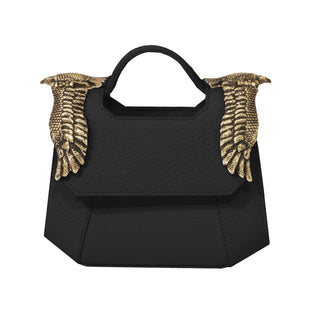 THE MINI BABY COLONEL - BLACK (SCOTCH PRINT)