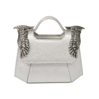 THE MINI BABY COLONEL - SILVER SHIMMER (SCOTCH PRINT)