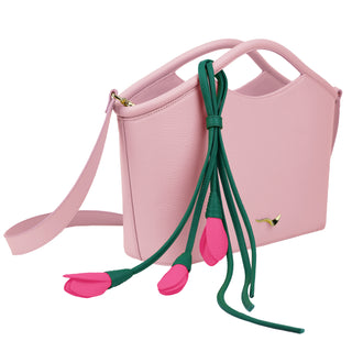 TRIO BAG - BALLET PINK (SCOTCH PRINT)